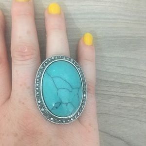 Large Turquoise Ring